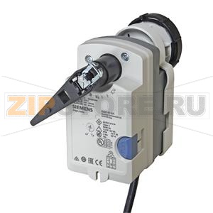 GSD161.9A - Electromotoric rotary actuators without spring return for ball valves, 2 Nm, 30s Siemens GSD161.9A 