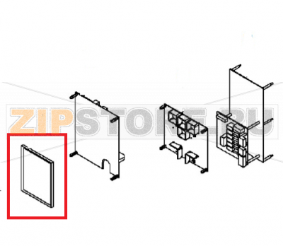 КОЛЛЕКТОР НАСОСА RATIONAL 2022.0110P LCD PCB Angelo Po FX61E3Запчасть на 