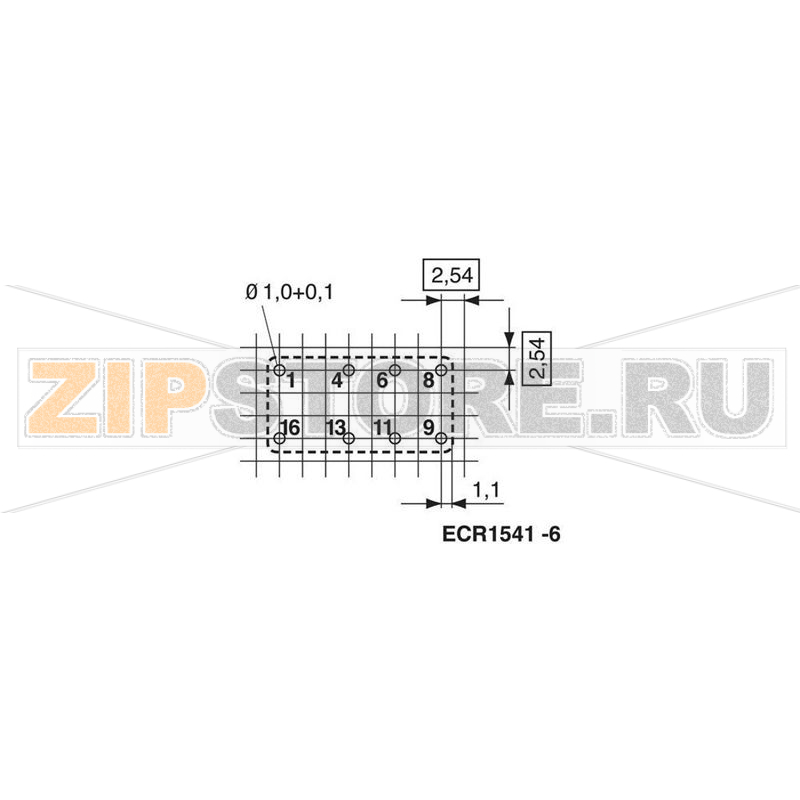 Реле электромагнитное 6 В/DC, 3 А, 1 шт TE Connectivity 9-1393792-5 