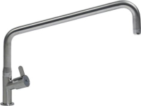 MIXER TAP 1-HOLE ST./STEEL