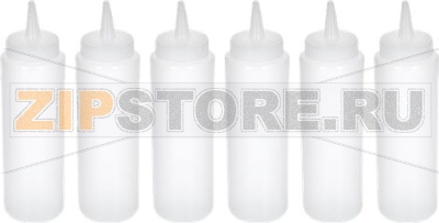 PLASTIC DISPENSER 236 ml SET 6 PIECES 