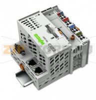 Контроллер PFC200; 2 x ETHERNET, RS-232/-485, мобильный радиомодуль; светло-серые Wago 750-8207