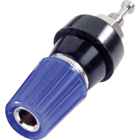 Зажим полюсной 10 А, синий, 1 шт TRU Components 1587896