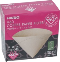 CONE FILTERS HARIO 1-4 CUPS 100 PCS