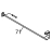 Complete lower right support Fagor FI-2700I