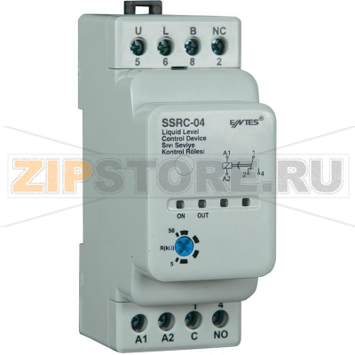 Реле контроля уровня жидкости 230 В/AC, 1 шт Entes SSRC-04 