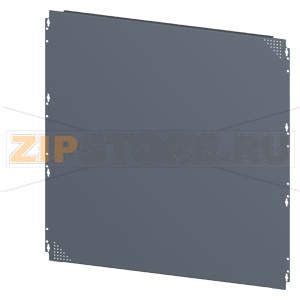 SIVACON, mounting plate, Quick assembly with screws, perforated, H: 1000 mm, W: 1000 mm, zinc-plated Siemens 8MF1000-2AA12-0 