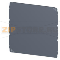 SIVACON, mounting plate, Quick assembly with screws, perforated, H: 1000 mm, W: 1000 mm, zinc-plated Siemens 8MF1000-2AA12-0