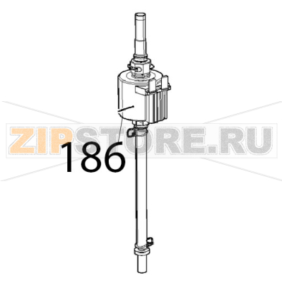 Pompa vibrazione Unox XBC 615EG Pompa vibrazione Unox XBC 615EGЗапчасть на деталировке под номером: 186