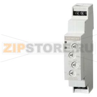 ЭЛЕКТРОННОЕ РЕЛЕ ВРЕМЕНИ, ИМПУЛЬСНОЕ, 1 П КОНТАКТ, 7 ДИАПАЗОНОВ УСТАВОК ВРЕМЕНИ 0,05 С. … 100 Ч., US 12 … 240 В AC/DC,  СВЕТОДИОДНАЯ ИНДИКАЦИЯ, ВИНТОВЫЕ КЛЕММЫ Siemens 7PV1558-1AW30