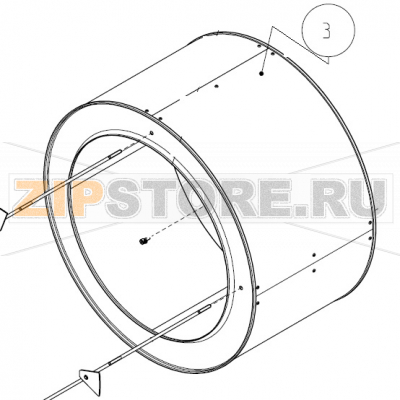 Cesto ES 10 Imesa ES 10               Cesto ES 10 Imesa ES 10Запчасть на сборочном чертеже под номером: 3Название запчасти на итальянском языке: Cesto ES 10 Imesa ES 10