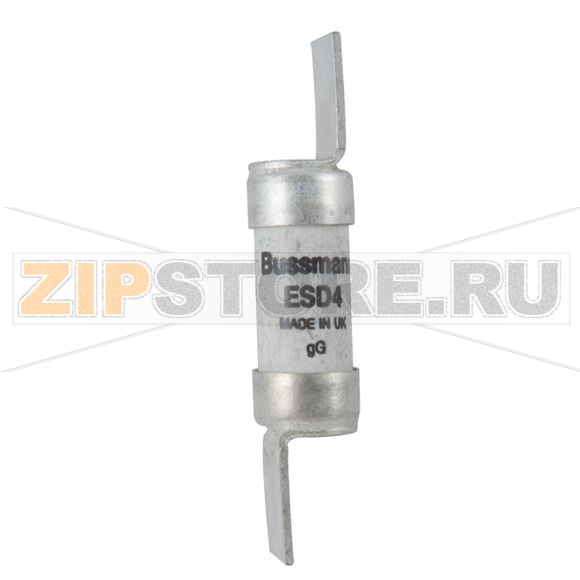 Предохранитель, 4 A, AC 550 В, 80 кА, BS88/F2, 14x68 мм, gL/gG, BS Eaton 4AMP 550V AC INDUSTRIAL 