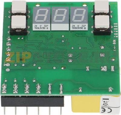 ПЛАТА 2-Х ПРОБНИКОВ ТЕРМО/ТАЙМЕР 80X90 ММ 