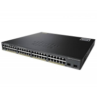 Коммутатор 48xGE, 2xSFP+, LAN Base Cisco WS-C2960X-48TD-L