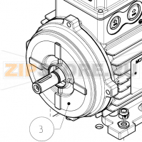 Motore Gamar Mec71 B3 4P Kw0.37 Imesa ES 10                  