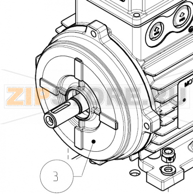 Motore Gamar Mec71 B3 4P Kw0.37 Imesa ES 10                   Motore Gamar Mec71 B3 4P Kw0.37 Imesa ES 10Запчасть на сборочном чертеже под номером: 3Название запчасти на итальянском языке: Motore Gamar Mec71 B3 4P Kw0.37 Imesa ES 10