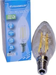 LAMPE FILAMENT LED A++ 4W&amp;gt;50W E14 
