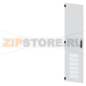 SIVACON, door, left, ventilated, IP20, H: 2000 mm, W: 450 mm, RAL 7035, Protection class 1 Siemens 8MF1070-2UT15-1BA2 