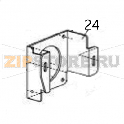 Motor bracket Sato DR308e Motor bracket Sato DR308eЗапчасть на деталировке под номером: 24Название запчасти на английском языке: Motor bracket Sato DR308e.