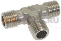 Т-ОБРАЗНЫЙ НИКЕЛИРОВАННЫЙ ФИТИНГ Ø 1/4"M-1/4"M-1/4"M