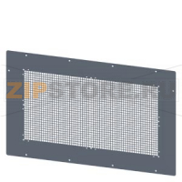 SIVACON, Roof, with Ventilation openings with Ventilation openings IP20, W: 800 mm, T: 500 mm, zinc-plated Siemens 8MF1085-2UD20-0A