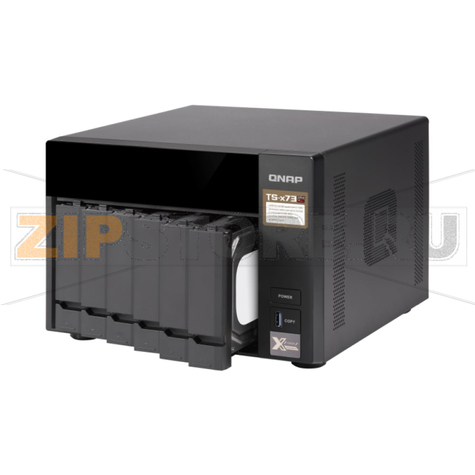 Накопитель сетевой QNAP TS-673 