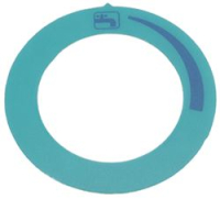 COLD WATER KNOB RING BLUE