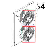 Fridge fan guard Angelo Po IA101L
