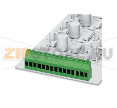 Клеммы для печатного монтажа Phoenix Contact MKDS 3/ 3 (13) Номинальный ток: 24 А, Номинальное напряжение: 400 В, Размер шага: 5 мм, Полюсов: 3, Тип подключения: Винтовые зажимы, Монтаж: пайка, Направление подключения, проводник / печатная плата: 0 °, Цвет: зеленый, Возможна установка в ряд модулей с различным количеством полюсов (контактов)!.Минимальный заказ: 50 шт.Упаковка: 50 шт.