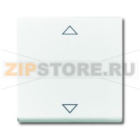 Клавиша для механизма электронного выключателя, альпийский белый ABB 3220.45