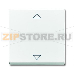 Клавиша для механизма электронного выключателя, альпийский белый ABB 3220.45 