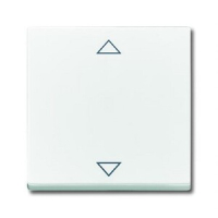 Клавиша для механизма электронного выключателя, альпийский белый ABB 3220.45