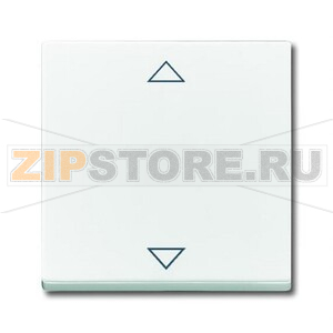 Клавиша для механизма электронного выключателя, альпийский белый ABB 3220.45 