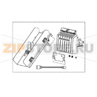 Отрезчик (комплект) Zebra ZT510 Автоотрезчик (резак, нож) Zebra ZT510Запчасть на сборочном чертеже под номером: 1Количество запчастей в устройстве: 1Название запчасти Zebra на английском языке: Cutter Upgrade