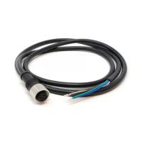 Кабель 1 м MOXA CBL-M12(FF4P)/OPEN-BK-100-IP68