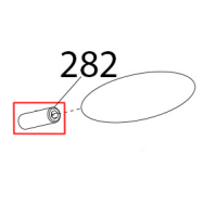 Vite senza testa DIN913, M10x35CE Sirman Palladio 350