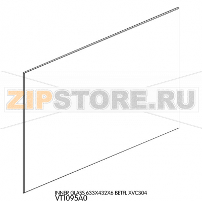 Inner glass 633X432X6 betfl Unox XVC 305 Inner glass 633X432X6 betfl Unox XVC 305Запчасть на деталировке под номером: 116Название запчасти на английском языке: Inner glass 633X432X6 betfl Unox XVC 305