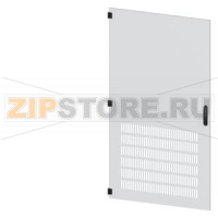 SIVACON, door, left, ventilated, IP20, H: 1800 mm, W: 900 mm, RAL 7035, Protection class 1 Siemens 8MF1890-2UT15-1BA2