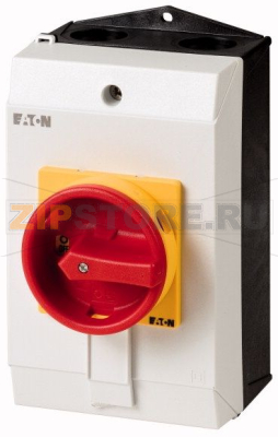 Выключатели главные, 3-полюсн., 32 A, 90° Eaton T3-3-15681/I2/SVB 