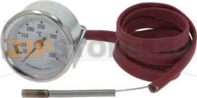 TELE-THERMOMETER WHITE ø 52 mm 50-350°C 