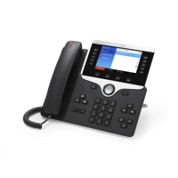 IP-телефон 48 В/DC, 2xGE, 5xSIP, 5 LCD, 800x480 пкс Cisco CP-8851-R-K9=
