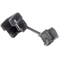 Фиксатор зажимной, Ø: 9.1 мм, полиамид, белый, 1 шт PB Fastener 300 1241