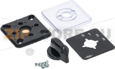 KNOB SELECTOR SWITCH KIT BLACK 0-1-2-3 