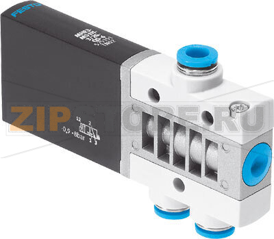 Распределитель с электроуправлением Festo MHE3-MS1H-3/2O-QS-6 