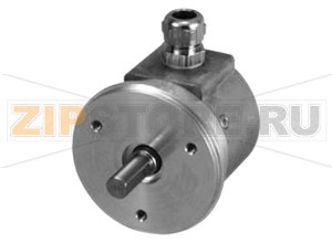 Инкрементальный поворотный шифратор Incremental rotary encoder RVI25*-*******6 Pepperl+Fuchs General specificationsDetection typephotoelectric samplingPulse countmax. 5000Functional safety related parametersMTTFd140 aMission Time (TM)20 aL10h70 E+9 at 6000 rpmDiagnostic Coverage (DC)0 %Electrical specificationsOperating voltage5 V DC &plusmn 5 %No-load supply currentmax. 70 mAOutputOutput typeRS&nbsp422, incrementalLoad currentmax. per channel 20 mA , conditionally short-circuit proof (not&nbspwith&nbspUb)Output frequencymax. 100 kHzRise time100 nsDe-energized delay100 nsConnectionConnectortype 9415 (1-20 UNEF), 7-pintype 9419 (1 1/8-18 UNEF), 10-pinCable&empty7.8 mm, 6 x 2 x 0.14 mm2, 2 m or 5 mStandard conformityDegree of protectionDIN&nbspEN&nbsp60529, IP54 (without shaft seal)/IP65 (with shaft seal)Climatic testingDIN&nbspEN&nbsp60068-2-3, no moisture condensationEmitted interferenceDIN&nbspEN&nbsp61000-6-4Noise immunityDIN&nbspEN&nbsp61000-6-2Shock resistanceDIN&nbspEN&nbsp60068-2-27, 100&nbspg, 3&nbspmsVibration resistanceDIN&nbspEN&nbsp60068-2-6, 10&nbspg, 10&nbsp...&nbsp2000&nbspHzApprovals and certificatesUL approvalcULus Listed, General Purpose, Class 2 Power SourceAmbient conditionsOperating temperatureGlass disk-20 ... 80 °C (-4 ... 176 °F)Plastic disk-20 ... 60 °C (-4 ... 140 °F)Storage temperatureGlass disk-40 ... 100 °C (-40 ... 212 °F)Plastic disk-40 ... 70 °C (-40 ... 158 °F)Mechanical specificationsMaterialHousingdiecast zinc, not laquered or coatedFlange3.1645 aluminumShaftStainless steel 1.4305 / AISI 303Massapprox. 397 gRotational speedmax. 12000 min -1Moment of inertia&le 25  gcm2Starting torque&le 1.5 Ncm (with shaft seal)&le 1 Ncm (without shaft seal)Shaft loadAxial40 N at max. 6000 min-110 N at max. 12000 min-1Radial60 N at max. 6000 min-120 N at max. 12000 min-1