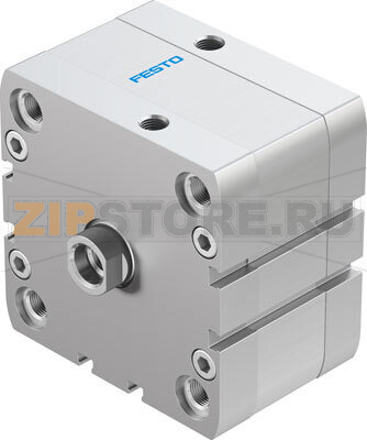 Пневмоцилиндр компактный Festo ADN-80-10-I-P-A 