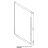Stainless steel right side panel Unox XVC 704