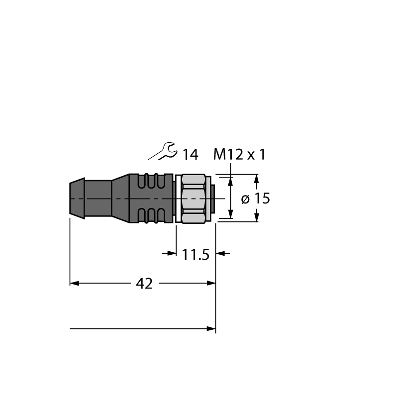 Кабель PP-EPDM Turck RKCV4.4T-20-RKCV4.4T/TFW 