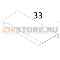 Lid stainless 80 L Bear Varimixer AR80 VL-1S