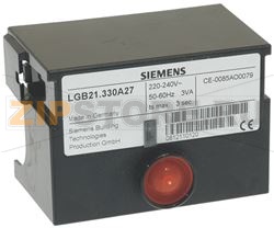 APPARECCHIATURA LGB 21.330 A 27 TS 3 sec 